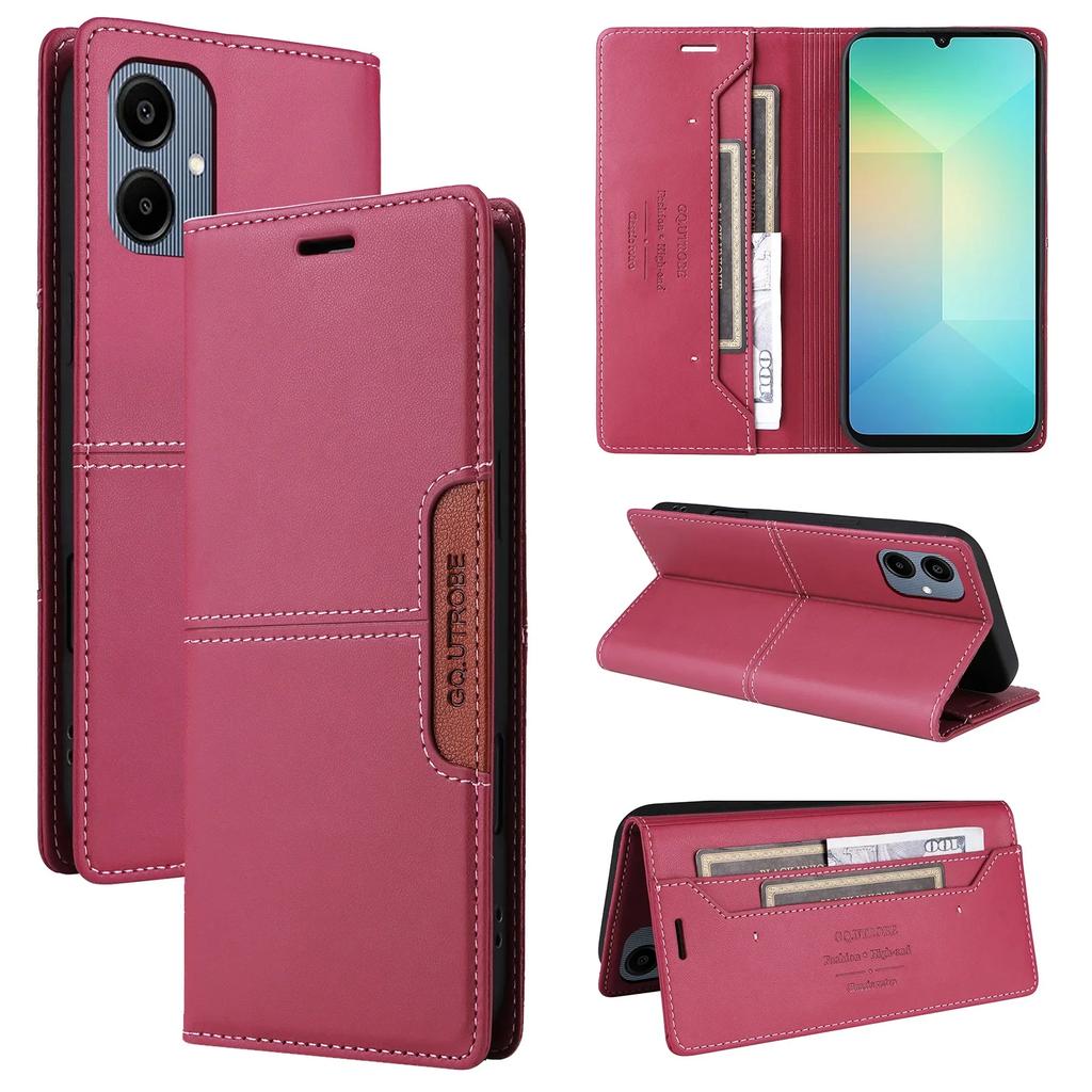 Leather Wallet with Card Holder Phone Case for Samsung Galaxy A16 A06 A05 A05S A15 A25 A35 A55 A14 A54 A34 A53 A33 A73 A13 Cover