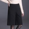 Pantaloncini larghi a vita alta in lana taglie forti da donna 2025 - Moda Autunno/Inverno