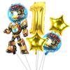 6 ks fóliové balónky narozeninový motiv Party dekorace Potřeby pro miminko Chlapecké děti Hračky Air Globos