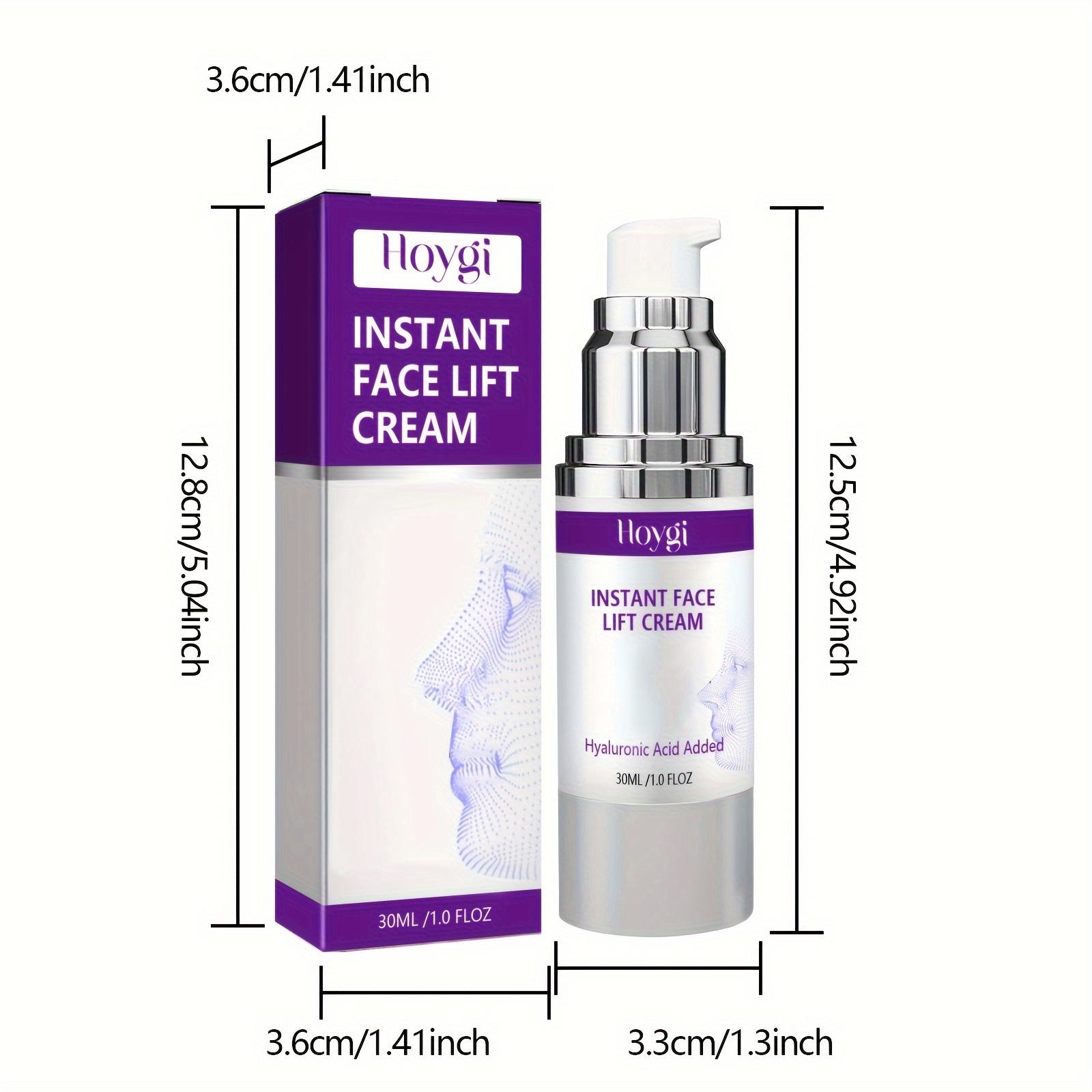 Instant Face Lift & Tightening Cream, Lifts & Firms Light Beige with Retinol, Collagen & Hyaluronic Acid, Moisturi… More