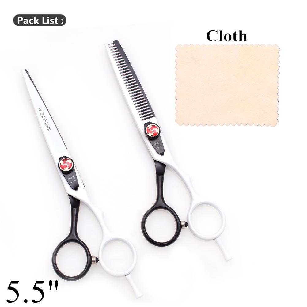 Hair Scissors Professional 5.5" 6.0" Aqiabi Thinning Scissors Shop Hair Cutting Scissors Haircut Shears A1018