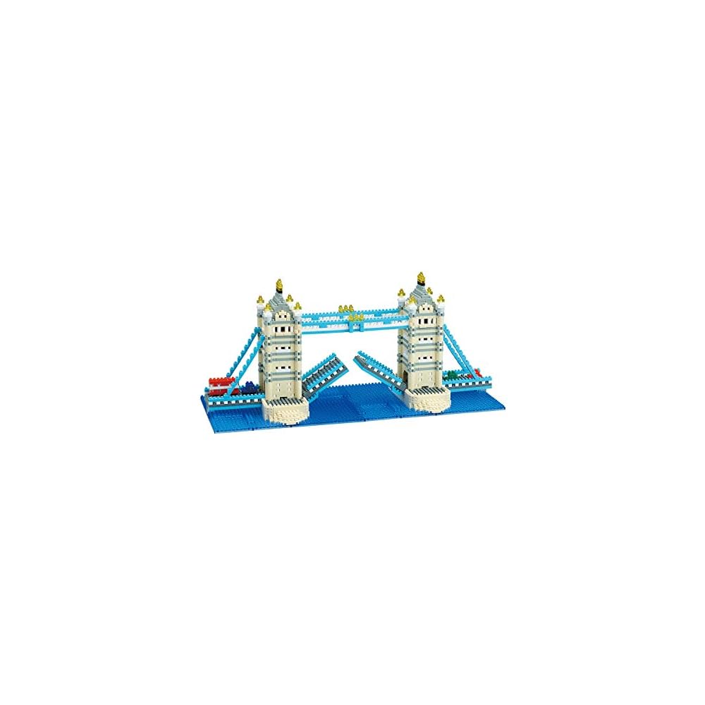 Nanoblock Tower Bridge Deluxe Edition Building Set NB-045 with Detailed Design and Miniature Architecture