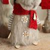 Christmas Sculpture Reindeer Figurine Ornament for Table Centerpieces Housewarming