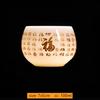 100ml Customized Exquisite Ceramic Teacup Household Beauty Master Cup Handmade Portable Tea Set Chinese White Porcelain Tea Bowl