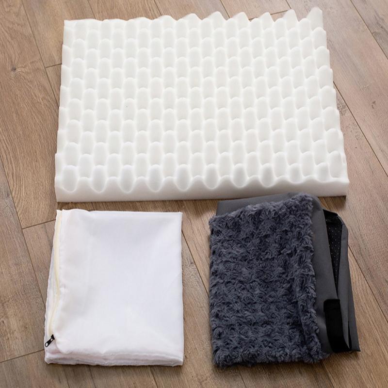 Thickened Removable Pet Mat Anti Slip Bottom Chew Resistant Dog Cat Pad Washable Cushion Four Seasons Use Durable Animal Bed Comfortable Floor Mat