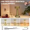 USB Rechargeable Touch Senso Lamp Room LED Bedside Decorative Table Lamp Restaurant Bar Desktop Mood Lighting Night Lights Decor
