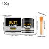 Rostumwandler Beschichtung Langlebig Schnelltrocknend Grundierung 100g Rostkapsler Inhibitor für LKW Anhänger Automobil Limousine SUV Auto