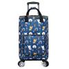 Stylish Insulated Foldable Shopping Cart with Universal Wheels