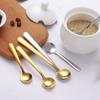 5PCS Durable Tiny Spoons Compact Seasoning Spoon Pretty Condiment Spoons  Condiment Serving