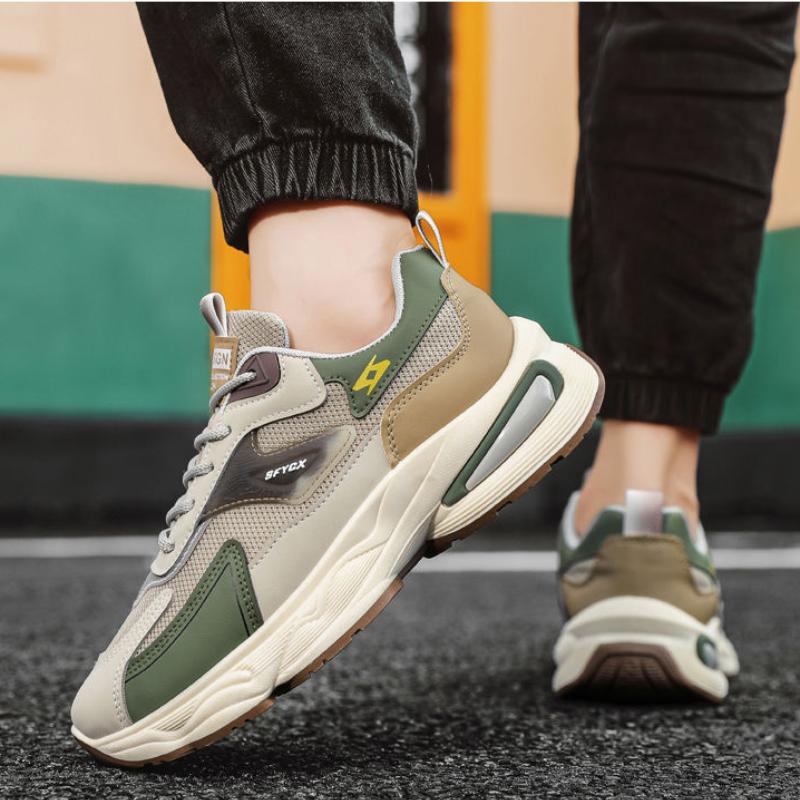 Men’s Shoes Mesh Breathable Casual Sneakers Air Cushion Sport Running Shoes for Men Luxury Tenis Shoes