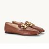 Damskor Platta Skor Vårmode Kedja Damskor Slip-On Loafers Skor Platt Klack Casual Brittisk Stil Oxford Skor