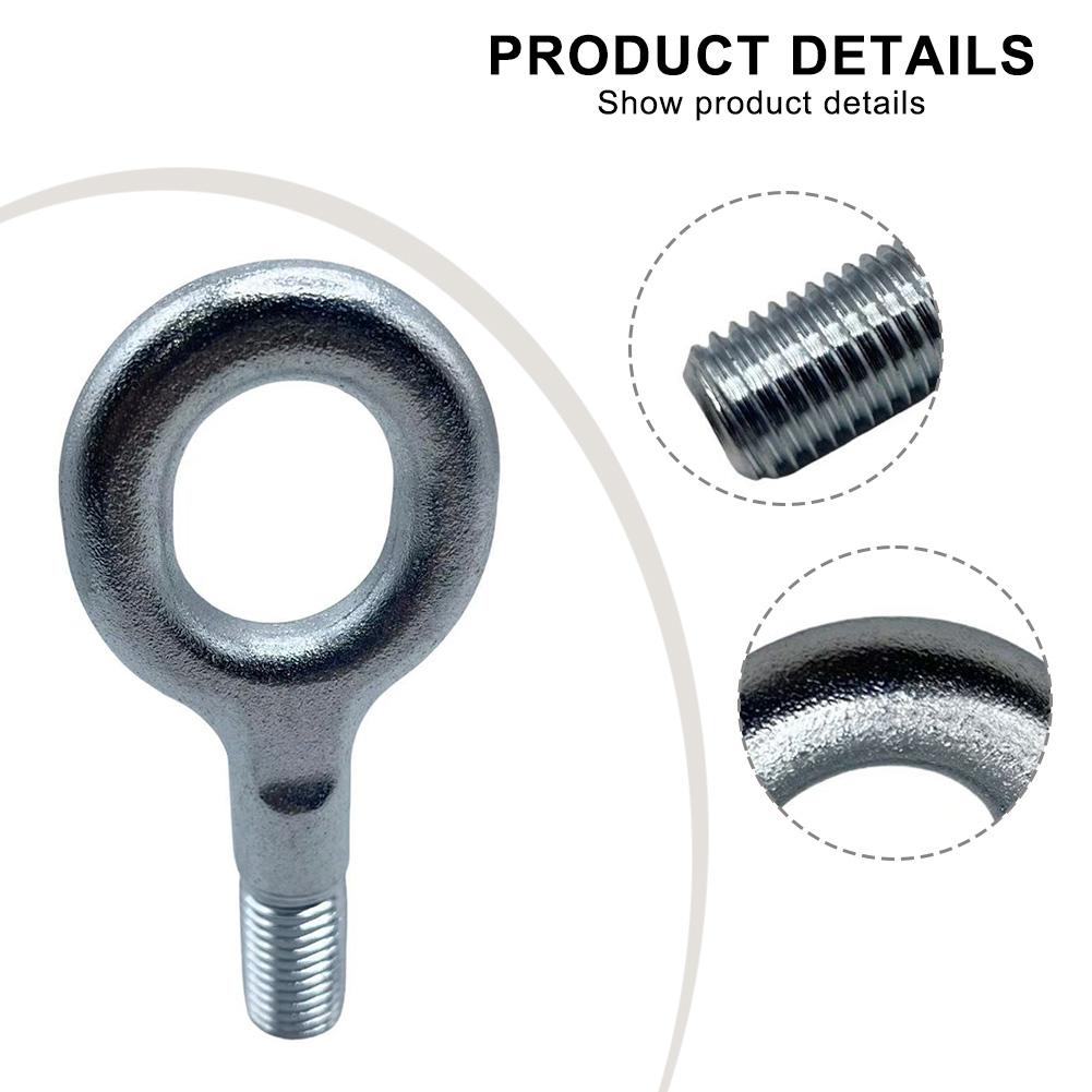 Short Towing Eye Hook for Fiat For Ducato For Relay For Boxer 2006+ Effective Metal Accessory for Towing Tasks