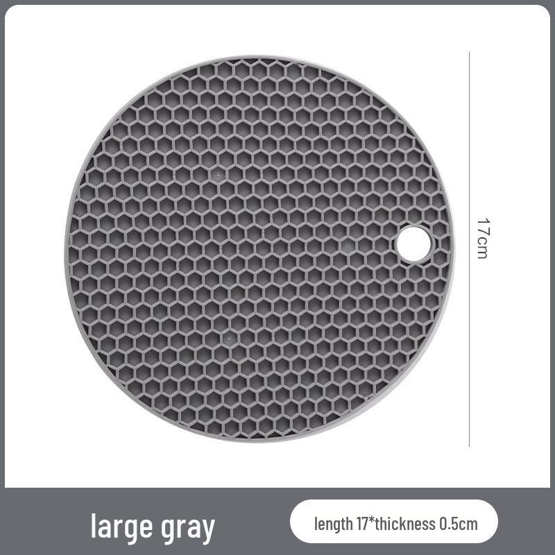 Silicone Heat-Resistant Dining Table Mat & Coaster Set