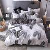 57 3/4pcs Pinkheart Bedding Set Super King Size Bed Linens Reactive Printing Duvet Cover Set Brief Style Home Bed Set Flat Sheet
