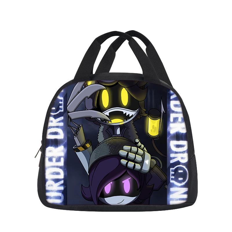 Borsa termica per il pranzo drone assassino versatile cartone animato grande capacità nuovo articolo, miglior regalo per ragazzi e ragazze per compleanni scolastici