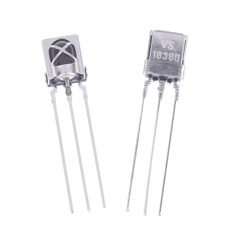 10Pcs Universal Ir Infrared Receiver Sensor Module For Vs1838B Lf1738 Inductive Infrared Remote Receiver Tube Receiving Head