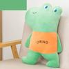 Soft Fluffy Plush Dachshund Toy Pillow With Embroidery For Bedroom Room Living