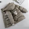Winter Teen Boys Jacket Letter 7 Print Lined With Velvet Thick Warm Hooded Zipper Parka Coat For 6-14Y Kids Cotton Outwear