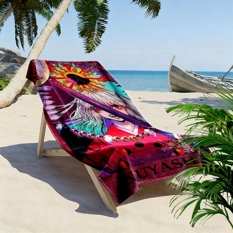 Passionate Embrace: Love's Intensity Beach Towel Beach Towel for Vacation Photos Soft Swim Seaside Outdoor Pool Towel Outdoor Picnic Beach Mat