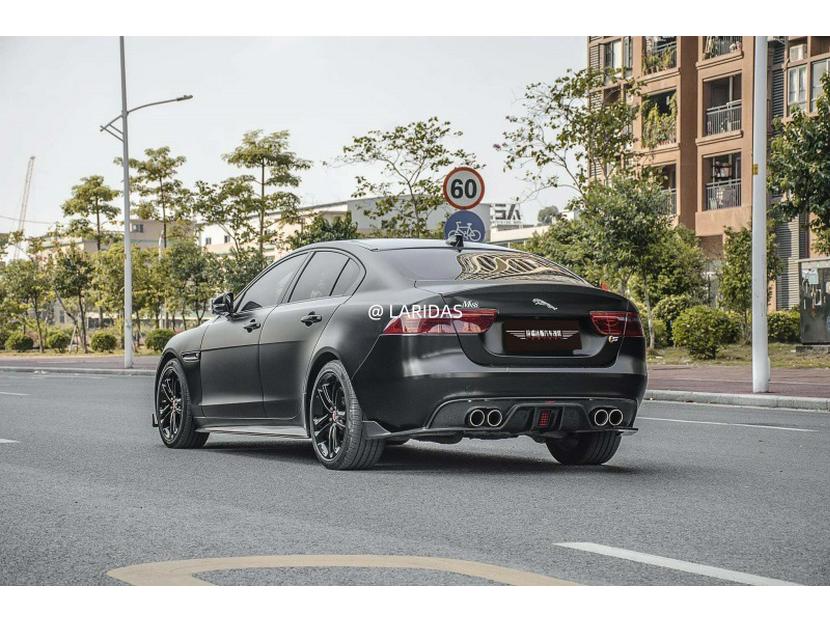 Jaguar XE 2015-2019 Carbon Fiber Body Kit: Front Lip & Rear Diffuser Accessories