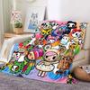 Japanese Style Tokidoki Blanket Anime Fantastic Print Flannel Blankets for Beds Sofas Warm Bed Soft Blanket