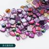 100g Diy Mix Color Glitter Glass Mosaic Stones Mosaic Tiles Glass Pebbles Crafts Material Puzzle For Diy Mosaic Making  Arte