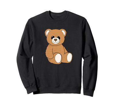 Cute Teddy Bear I Plush Toy I Teddy Bear Sweatshirt