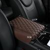 Universal Car Armrest Mat With Storage Bag Center Console Auto Armrests Storage Box Cover Pad Arm Rest Protection Cushion