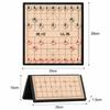Faltbares Xiangqi Strategie Brettspiel Set Tragbares Chinesisches Schach Set Büro