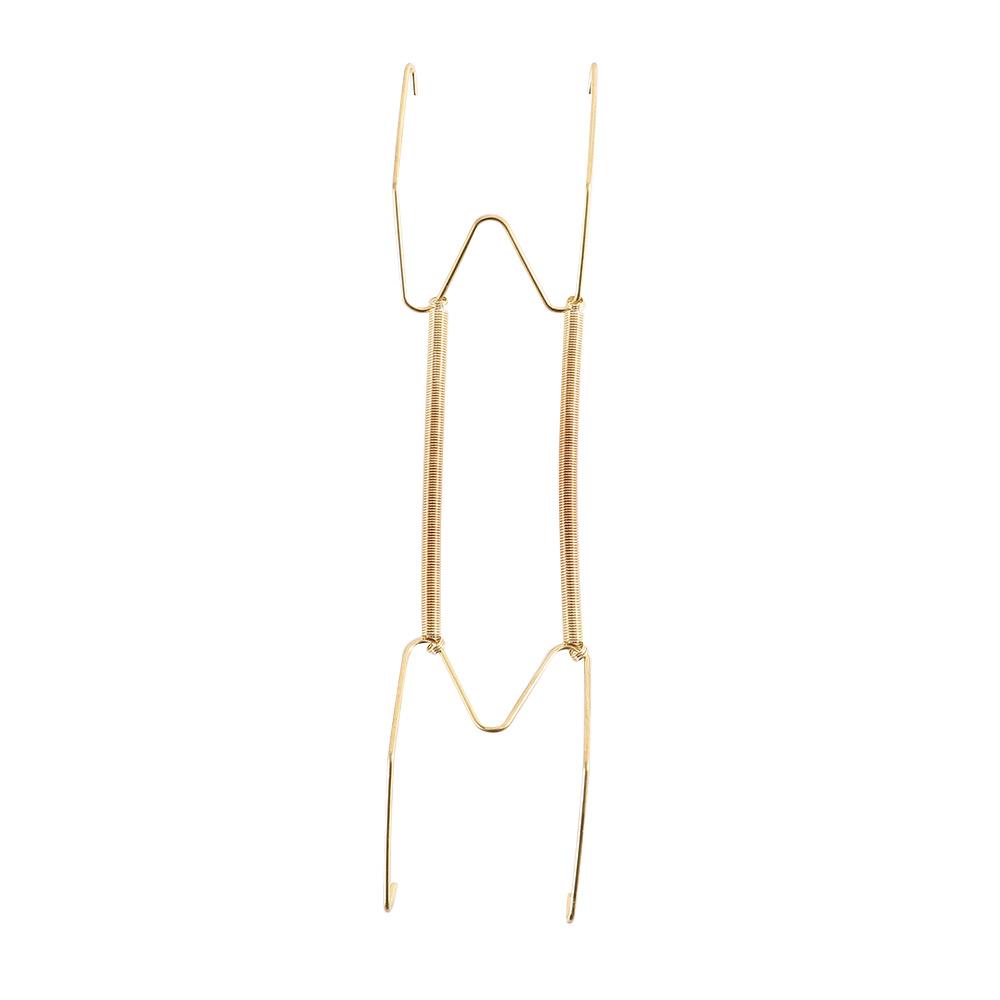 Wall Display Plates Hanger W Type Dish Spring Holder Invisible Hook Home Decor 6/7/8/10/12/14/16 Inch