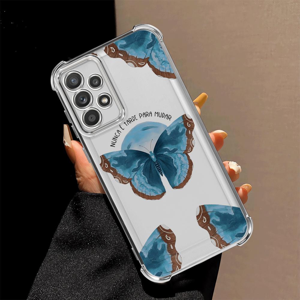Case for Samsung Galaxy A26 A33 A21s A24 A15 A16 A13 A25 A52 A17 A35 A36 Phone Cover Creative Butterfly Art