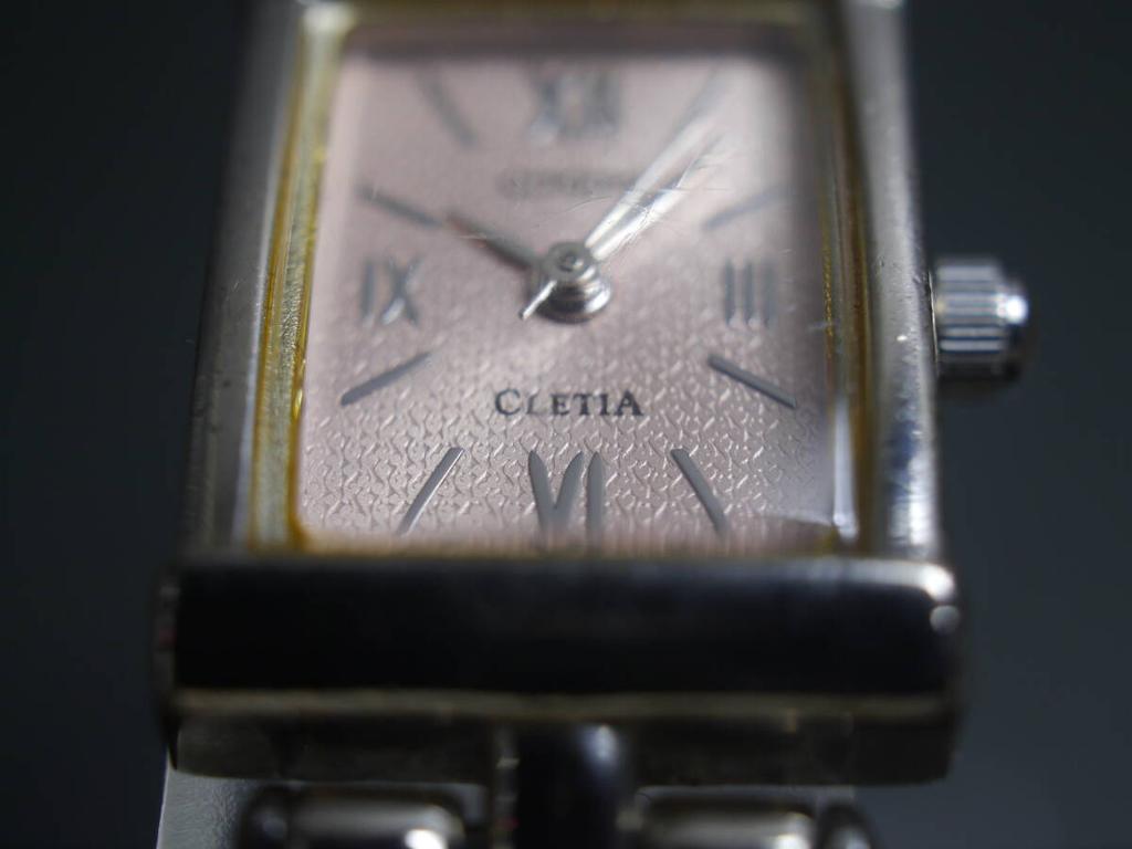 Citizen Женские кварцевые квадратные часы CLETIA AC998 3 стрелки 5431-H29654