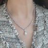 [Luvre Paris] Laurence Crystal Necklace Na0457