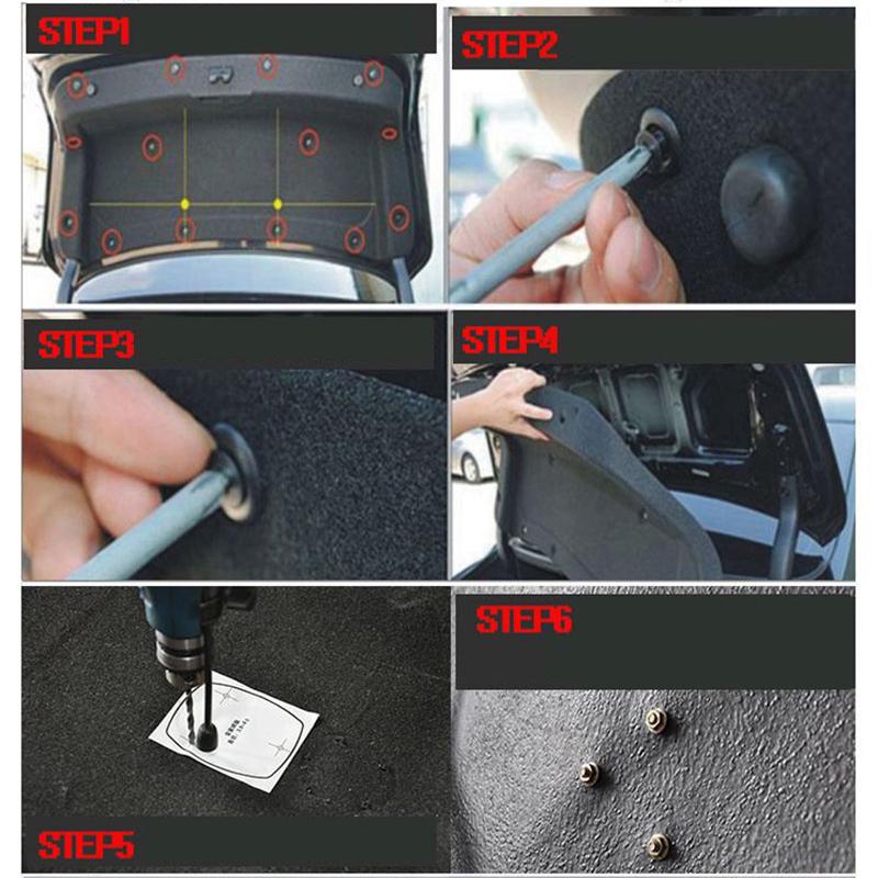 Umbrella Holder Trunk Organizer Car Rear Trunk Mounting Bracket Towel Hook for Umbrella Hanging Hook Car Accessories