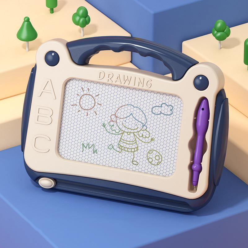 Kids Childrens Toys Mini Magnetic Drawing Board Color Graffiti Board Water Painting Mat Portable Erasable Writing Pad Early Learning Educational
