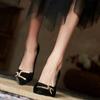 Spring and Autumn New Pointed High Heels Stiletto Single Shoes Versatile Fashion Women's Shoes