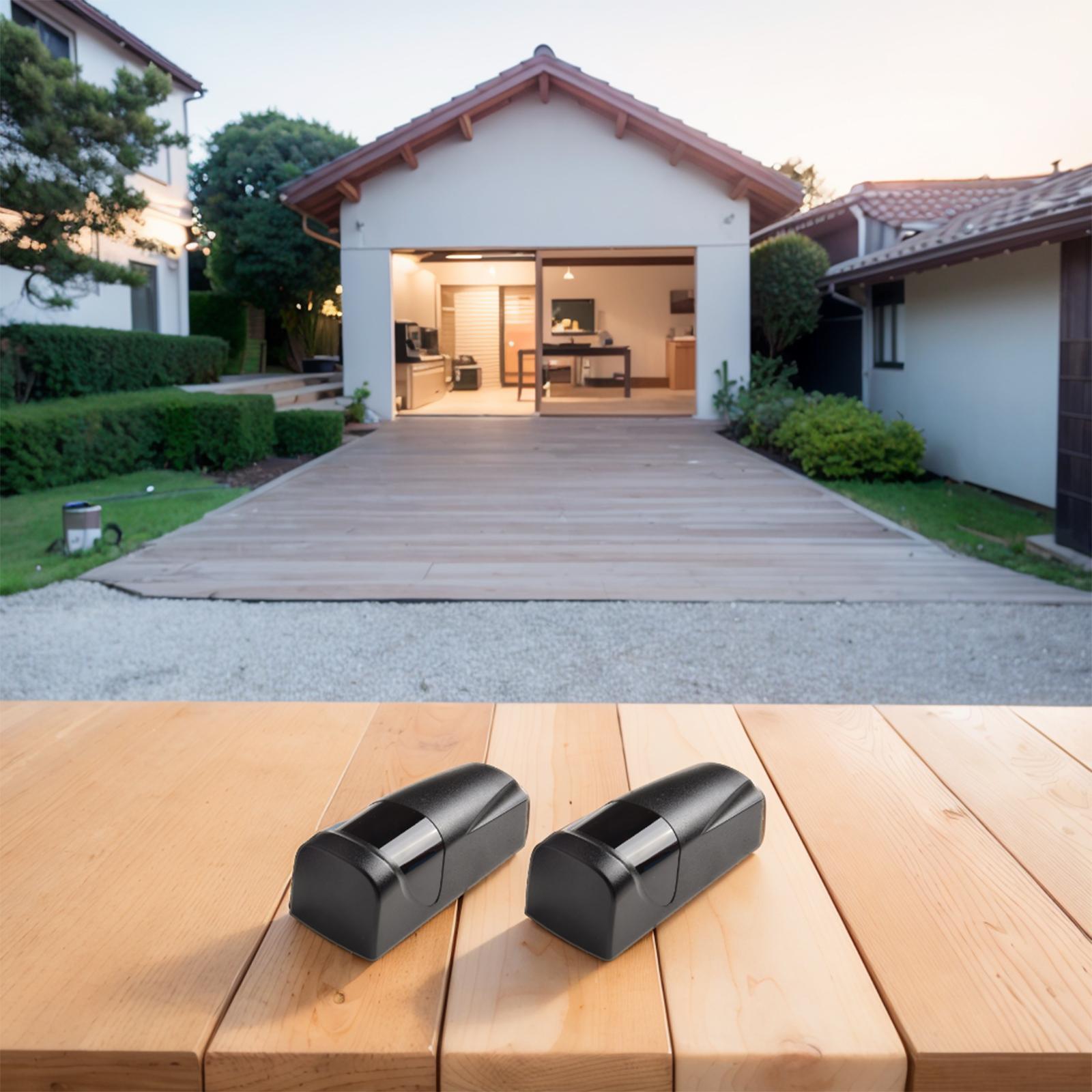 Reliable Transmitter and Receiver Infrared Safety Beam Photocell for Garage Gate Door Sensor Improved Performance