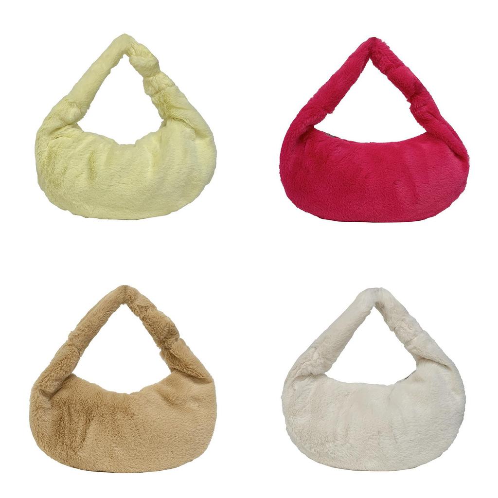 Borsa Morbida a Forma di Nuvola con Chiusura a Coulisse per Uso Quotidiano e Stile Trendy