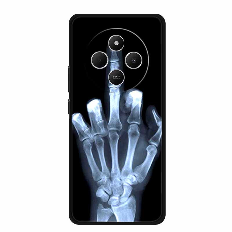 For Xiaomi Poco C75 Case PocoC75 Coque Black Silicone Soft Phone Case For Redmi 14C 14R A3 Pro Back Cover Case Redmi14C 14 C Bag