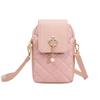 PU Leather Crossbody Phone Purse Pocket Pouch Ladies Crossbody Bag Women Mini Bag  Women
