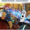 MVPTGRS VR Headset for Original Nintendo Switch & Switch OLED Model Upgraded, Virtual Reality Glasses with Adjustable HD Lenses and Comfortable Head