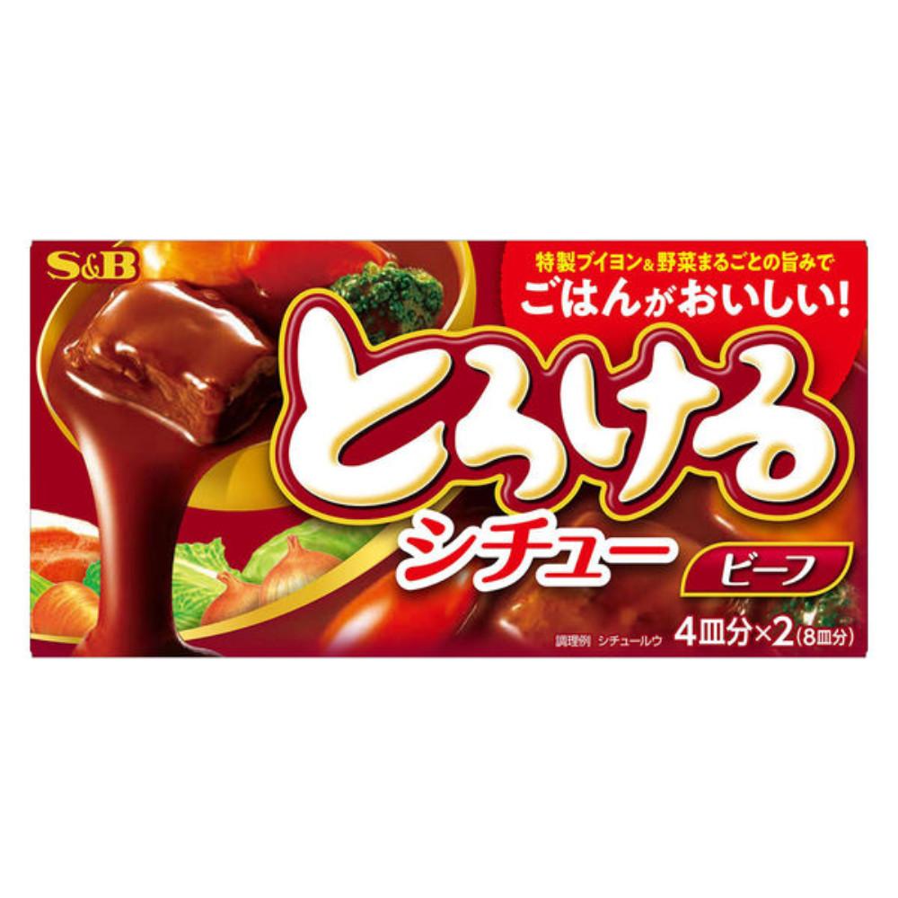 Japan S-B Foods Melting Stew (Cream / Beef / Soy Milk Corn) 140g