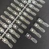 120pcs Magnetic Nail Absorbing Nail Plate Color Test Display Board for Nail Art Practice Swatch Organizer for Salon and DIY Manicure