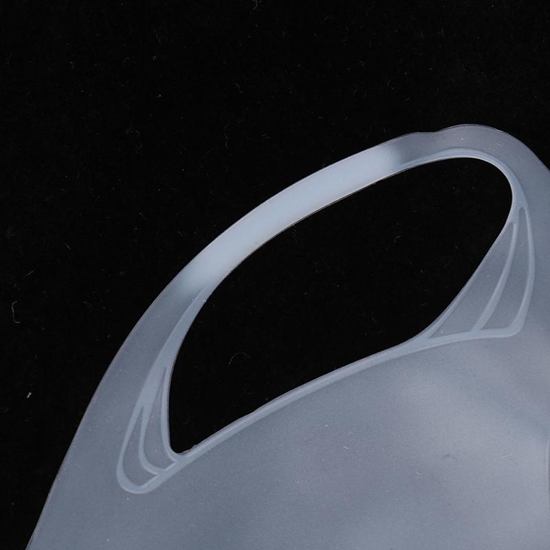 1 buc Mască de față reutilizabilă din silicon pentru îngrijirea pielii, mască tip șervețel, previne evaporarea, mască