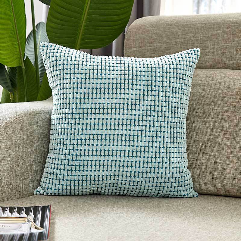 Pillow Cover Corn Velvet Sofa Ins Nordic Cushion Cover Pillow Cover Corduroy Bedroom Sofa Cushion Cushion