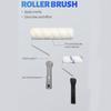Wall Painting Paint Roller Kit Furniture Painting Paint Pan Roller Paint Brush  Interior Decorating