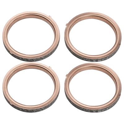 Motorcycle Exhaust Pipe Gasket For Suzuki TL1000R 98-03 TL1000S 97-98 SV1000 03-07 DL1000 Vstrom 04-19 DL1050 20-22