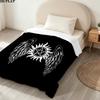 1PC Dean Winchester Patterned Flannel Blanket Suitable For All Seasons For Home Decor Warmth And Comfort Gifts Holiday Present