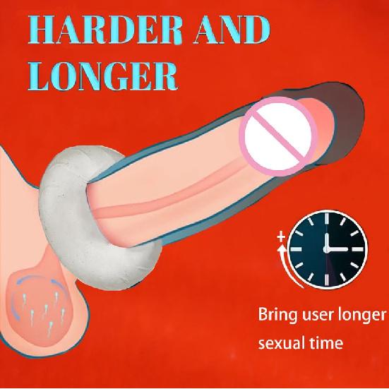 Cockring Men Stretching,Ejaculation Delay Dick Restrictions Penis Cock Ring,Scrotum Testicle Ball Stretcher Penisring,Sex Toys