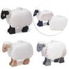 MOC Animals Building Block Goat Sheep Parrot Otter Cow Dog Pet Cat Panda Leopard Tiger Pig Zoo Deer Bear Eagle Bricks Toys Gift